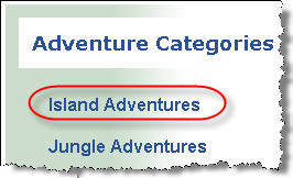  5.  Island Adventures