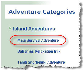  6.   Maui Survival Adventure